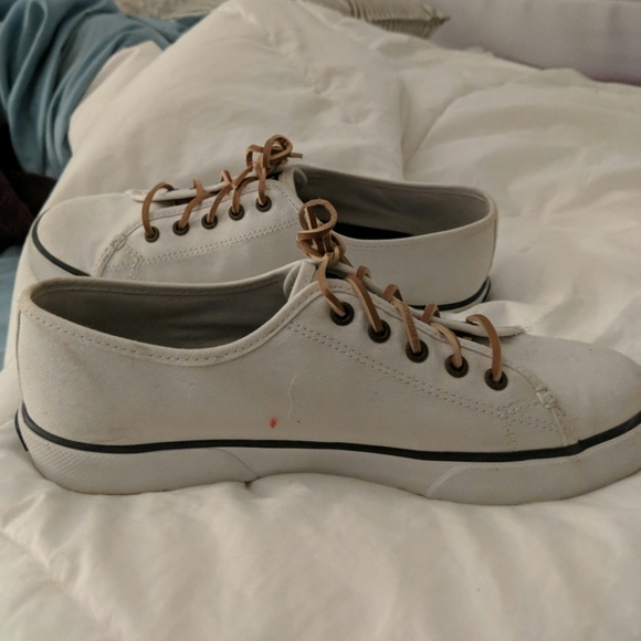 white sperrys - Picture 2 of 3